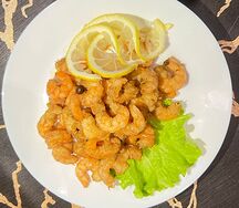 Вареные креветки