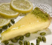 Лимонный пирог (1 кусок) *