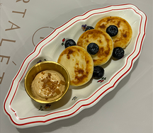 Сырники с кремом из вареной сгущенки