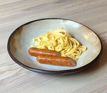 Макарошки с сосисочками