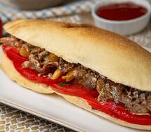 Шаурма по-карски в лепешке со свининой