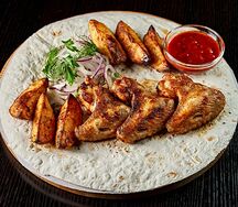 Шашлык из куриных крыльев