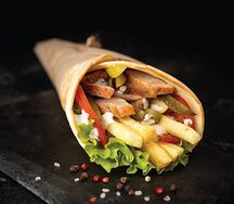 Греческая пита с курицей