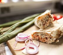 Шаурма с курицей маленькая