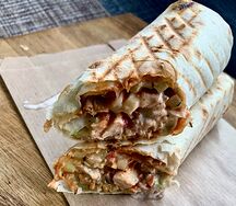Шаурма со свининой большая