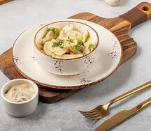 Вареники с картофелем и грибами
