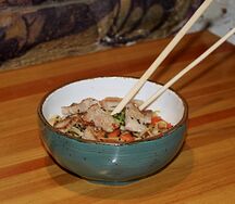 Wok со свининой