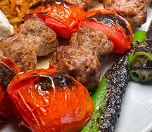 Domatesli kebap