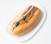 Хот дог с казы