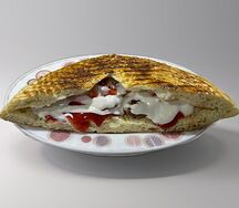Нонбургер с курицей