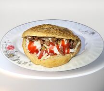 Нонбургер с курицей маленький