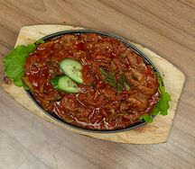 Мясное соте