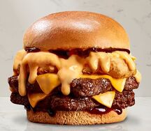 BBQ Cheese Melt Double