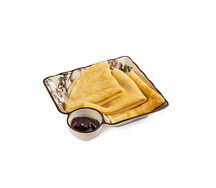 Блинчики с соусом