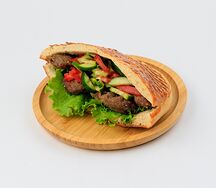 Люля кабоб в лепёшке