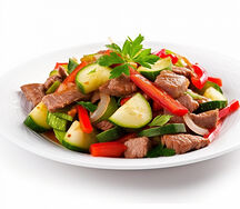 Салат Веча с мясом
