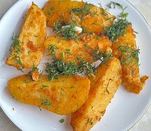 Картофель по-деревенски 