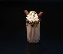 Милкшейк сладкая парочка Twix