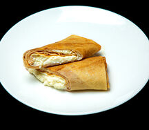 Блины с творогом