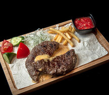 Котлета с сыром