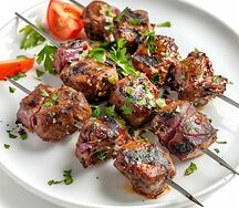 Шашлык из печени