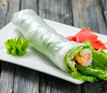 Фитнесс ролл с креветками