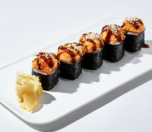 Макс ролл с лососем