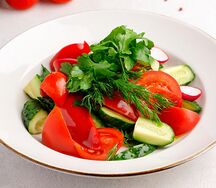 Салат овощной ассорти