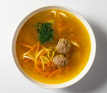 Суп с фрикадельками