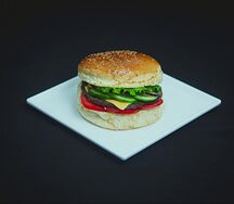 Чизбургер с курицей