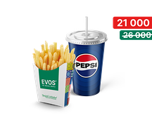 Фри плюс Pepsi