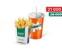Фри плюс Mirinda