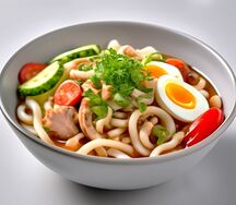 Удон с курицей