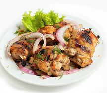 Шашлык из куриных бедер