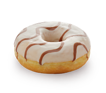 Донат карамельный