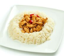 Цао с курицей и рисом