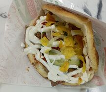 Донер средний с сыром
