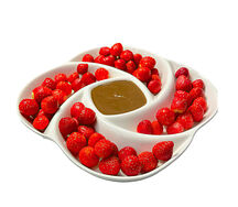Фондю с клубникой  