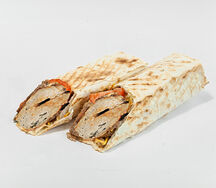 Лаваш с шашлыком