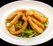Салат с хрустящей курицей