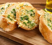 Гренки с сыром
