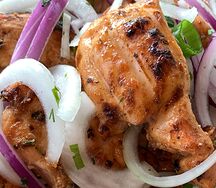 Шашлык из куриной мякоти