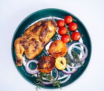 Жареный цыплёнок табака
