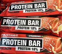 Протеиновые батончики мюсли Protein Bar Клубника