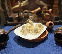 Хинкали с бараниной