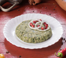 Шпинат с грецким орехом