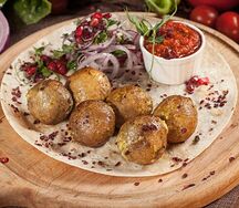 Молодой картофель с курдюком