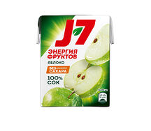 Сок J7 Яблочный 0,2 л