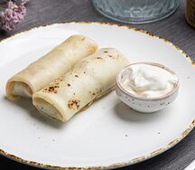 Блины с мясом