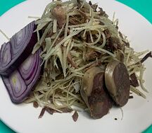 Норын с бульоном 